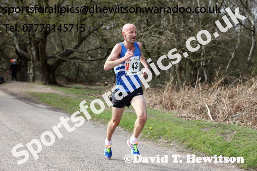 Senior mens English National 12 Stage Road Relay, 2016 English National 12 and 6 Stage Road Relays, Sutton Coldfield, Birmingham. Photo: David T. Hewitson/Sports for All Pics